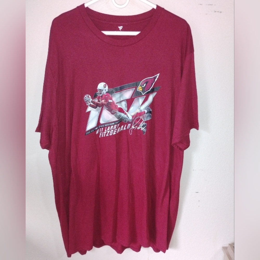 Fanatics Arizona Cardinals Red Graphic Short Sleeve Tee